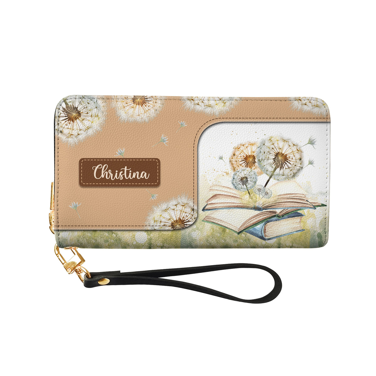 Its A Good Day To Read A Book HHRZ28115308IN Zip Around Leather Wallet