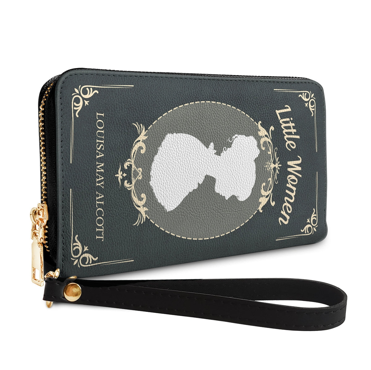 Little Women I Am Not Afraid Of Storms For I Am Learning How To Sail My Ship DNRZ100723061 Zip Around Leather Wallet