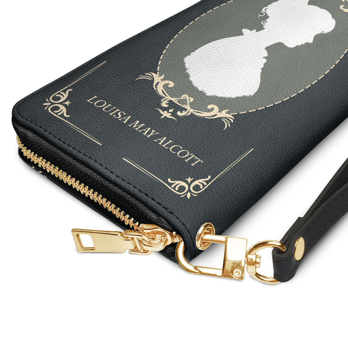 Little Women I Am Not Afraid Of Storms For I Am Learning How To Sail My Ship DNRZ100723061 Zip Around Leather Wallet