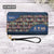 Peace Love Library HHRZ18090811NG Zip Around Leather Wallet