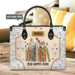 Read Banned Books HHRZ03085900VY Leather Bag