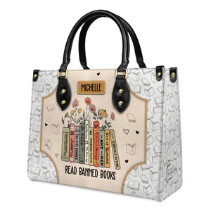 Read Banned Books HHRZ03085900VY Leather Bag