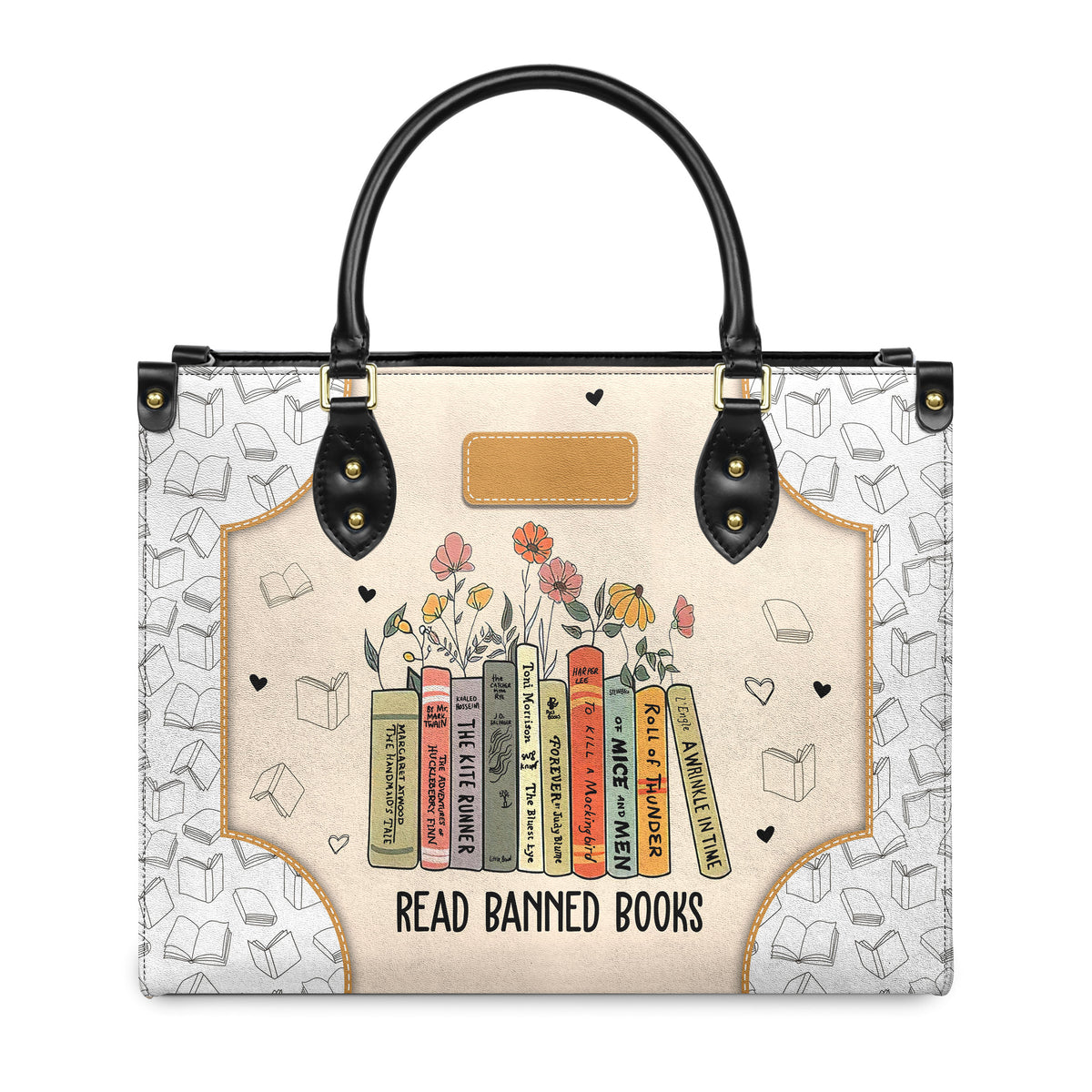 Read Banned Books HHRZ03085900VY Leather Bag - The Note Bags