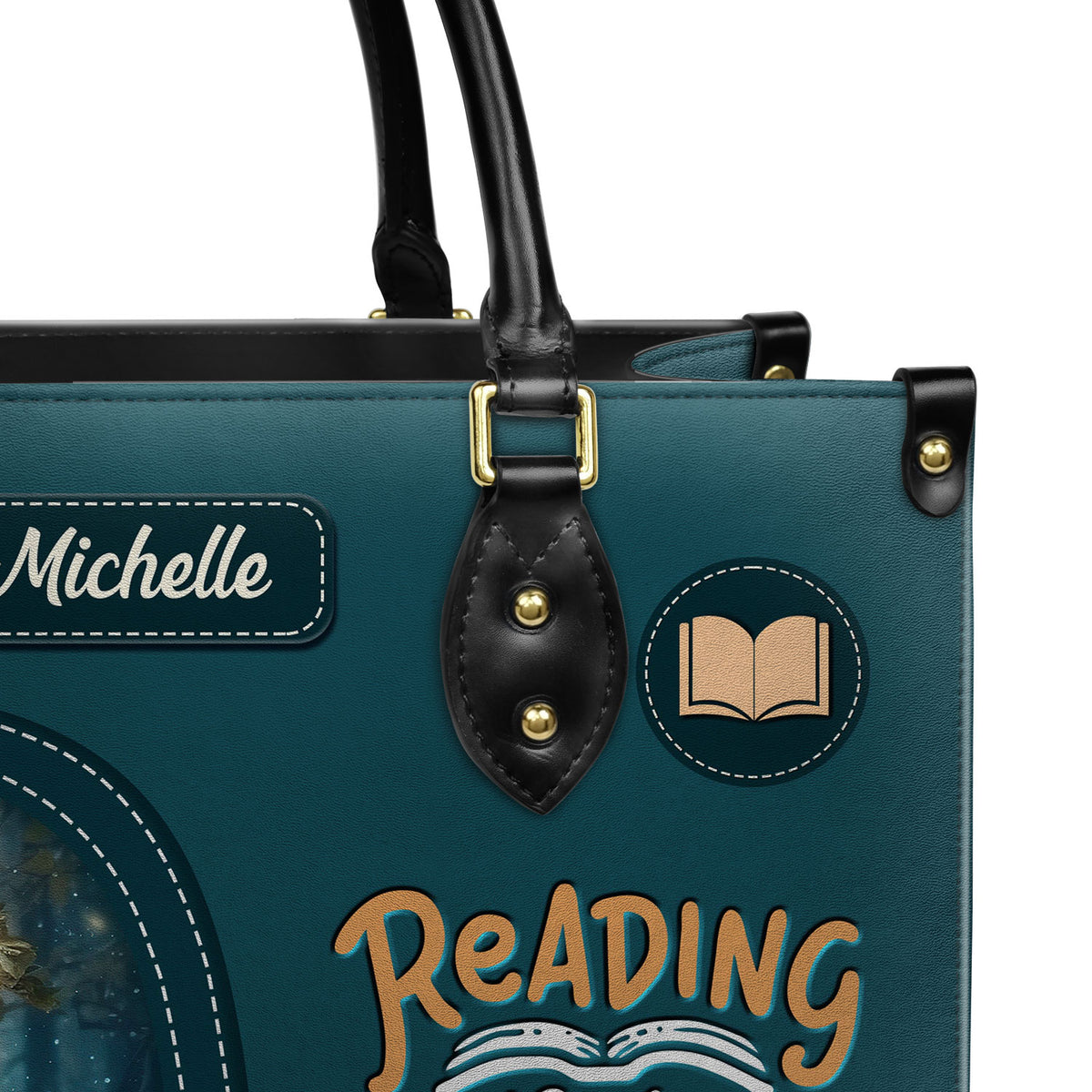 Reading Is A Ticket To Adventure HHRZ03089833KD Leather Bag